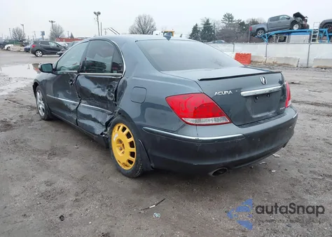 2005 Acura Rl 3.5 из США, поврежденный, VIN JH4KB16545C003645